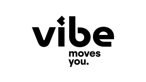 Schwarzes vibe moves you Logo